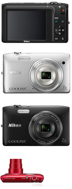 【【正品國行】Nikon/尼康 COOLPIX S3500 數碼相機尼康s3500】價格,廠家,圖片,普通數碼相機,南京熙儒電子科技-
